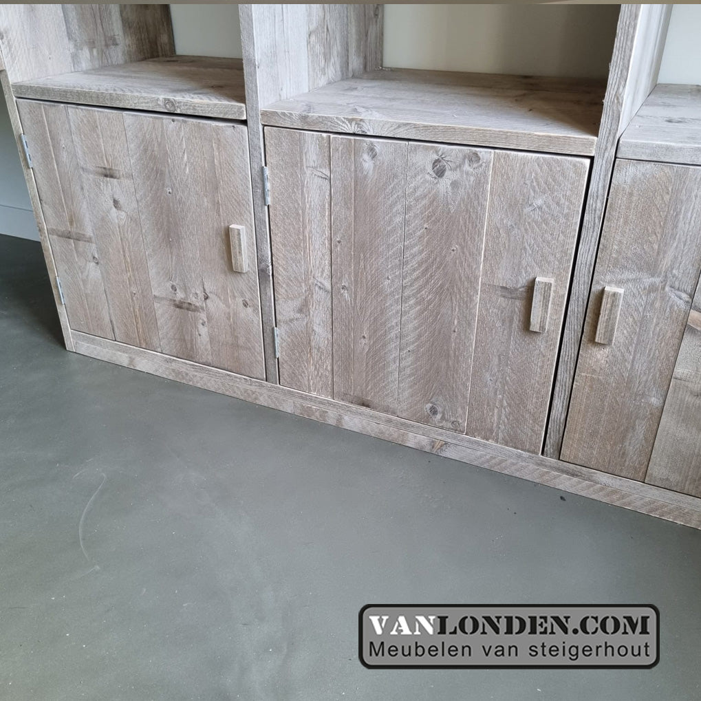 Steigerhouten kast Rocky