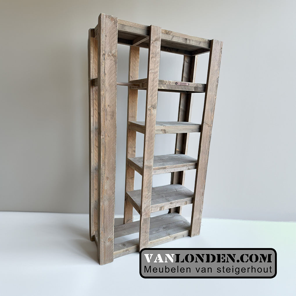 Open kast van steigerhout Ilva