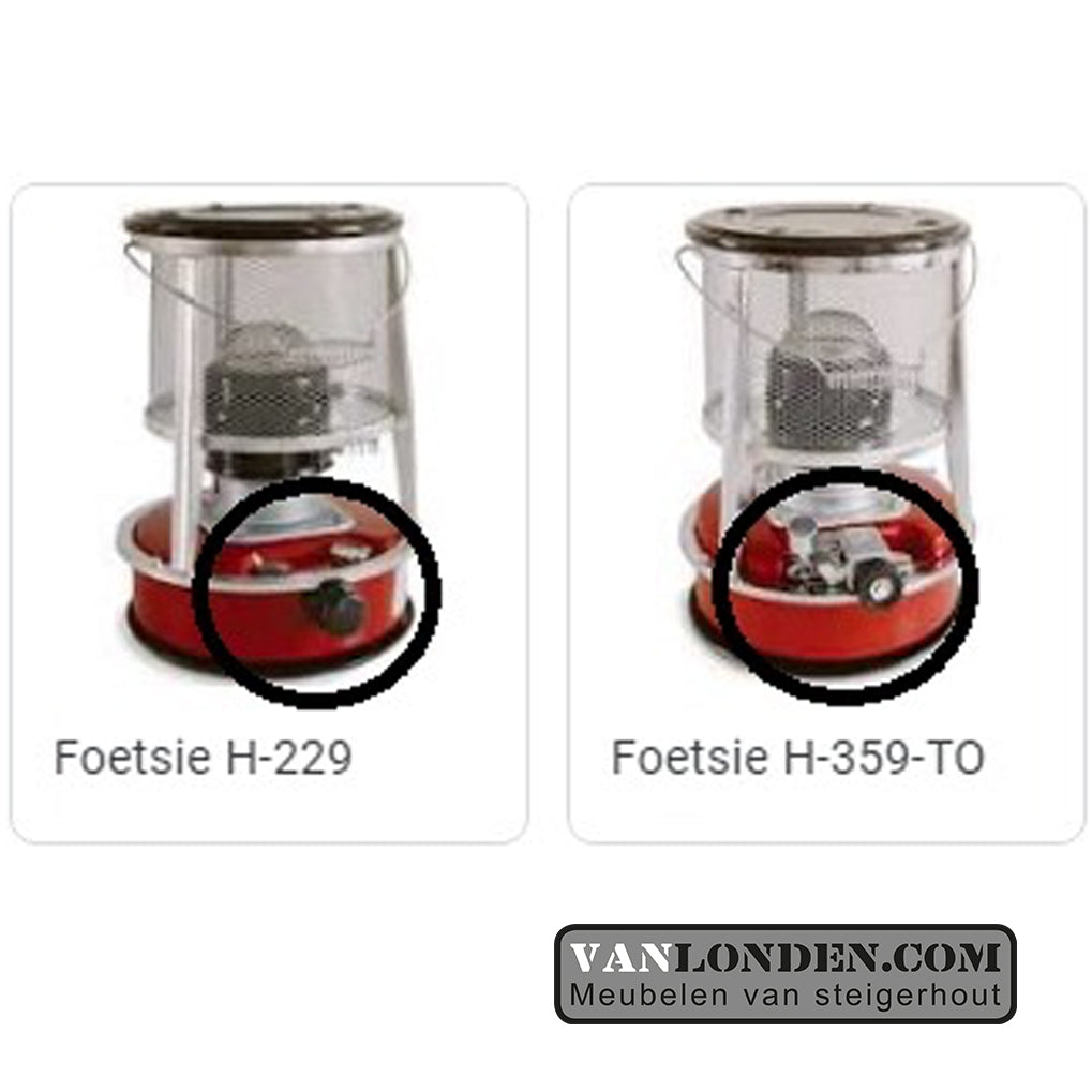 Petroleum kachel Foetsie H-359-TO