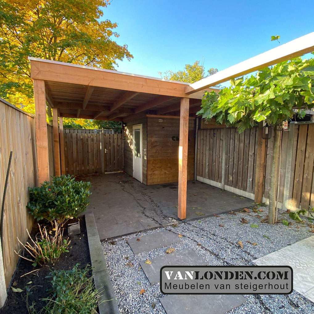 Steigerhout overkapping Jolien