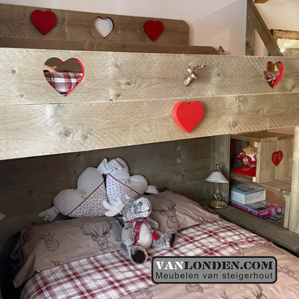 Steigerhouten hoogslaper Maren