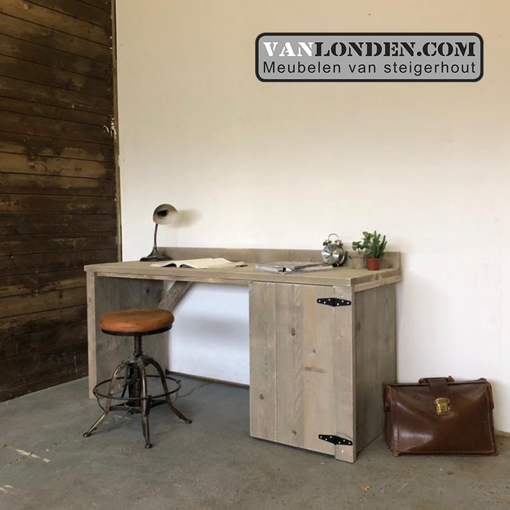 Steigerhouten bureau Binck