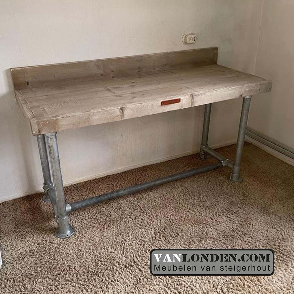 Steigerhouten bureau Remy