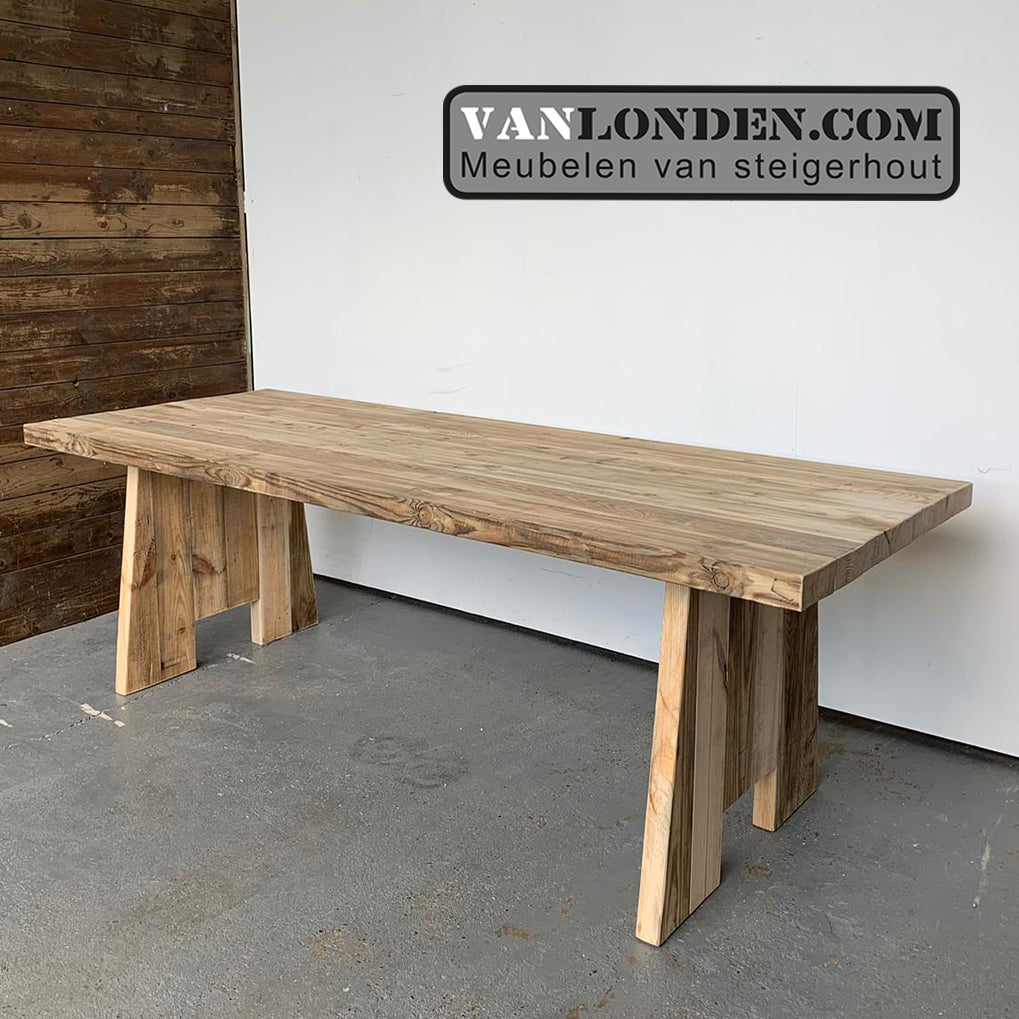 Steigerhouten eettafel Jitske