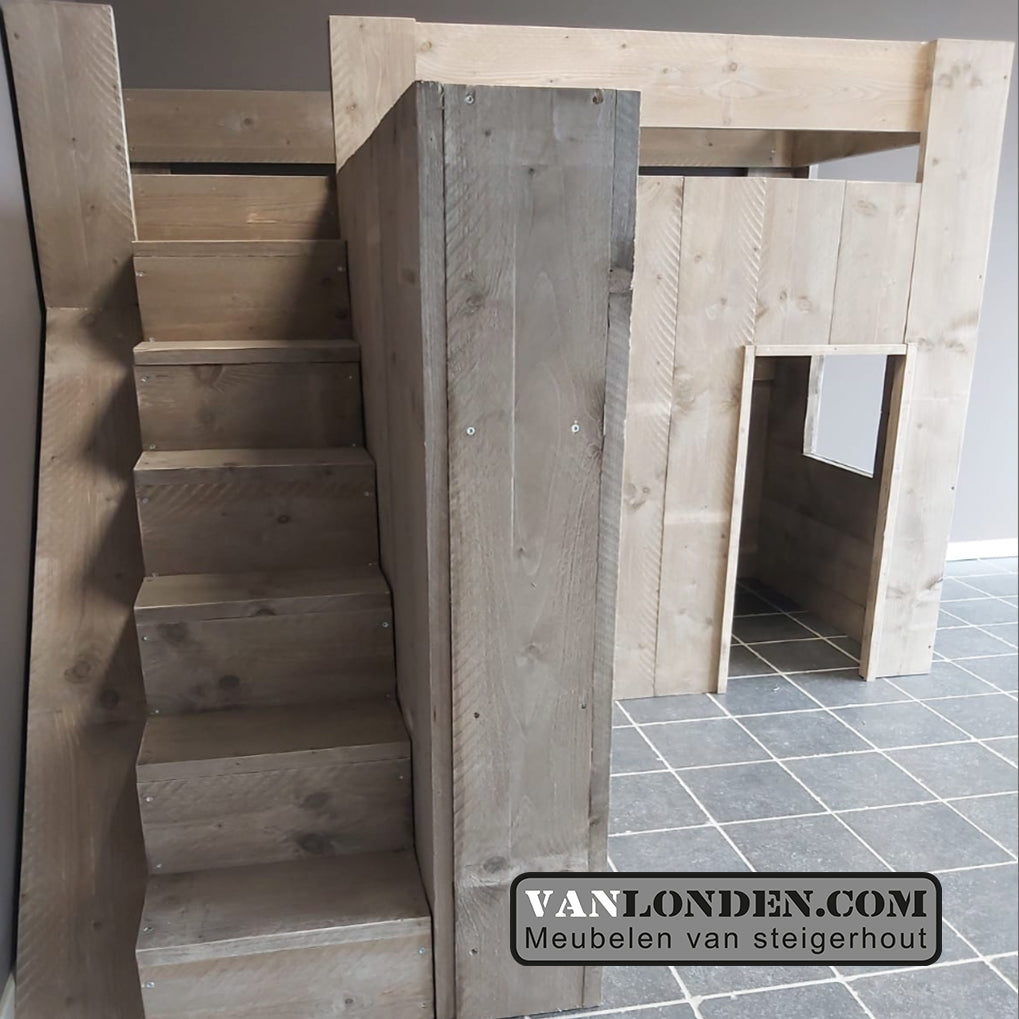 Steigerhouten hoogslaper Jelte