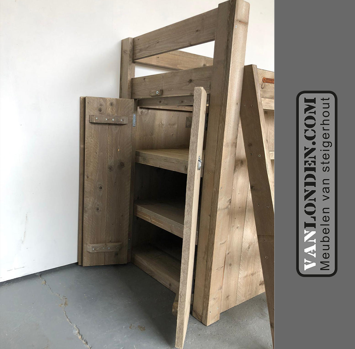 Steigerhouten hoogslaper Borre