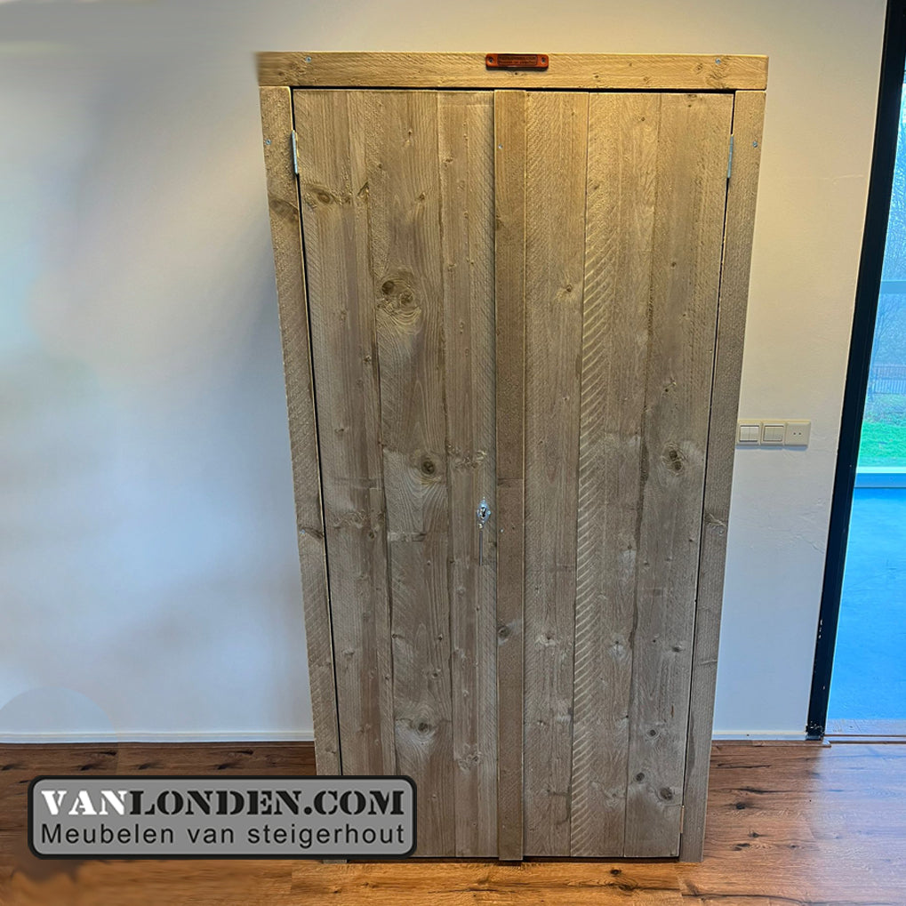 Steigerhouten kast Björn