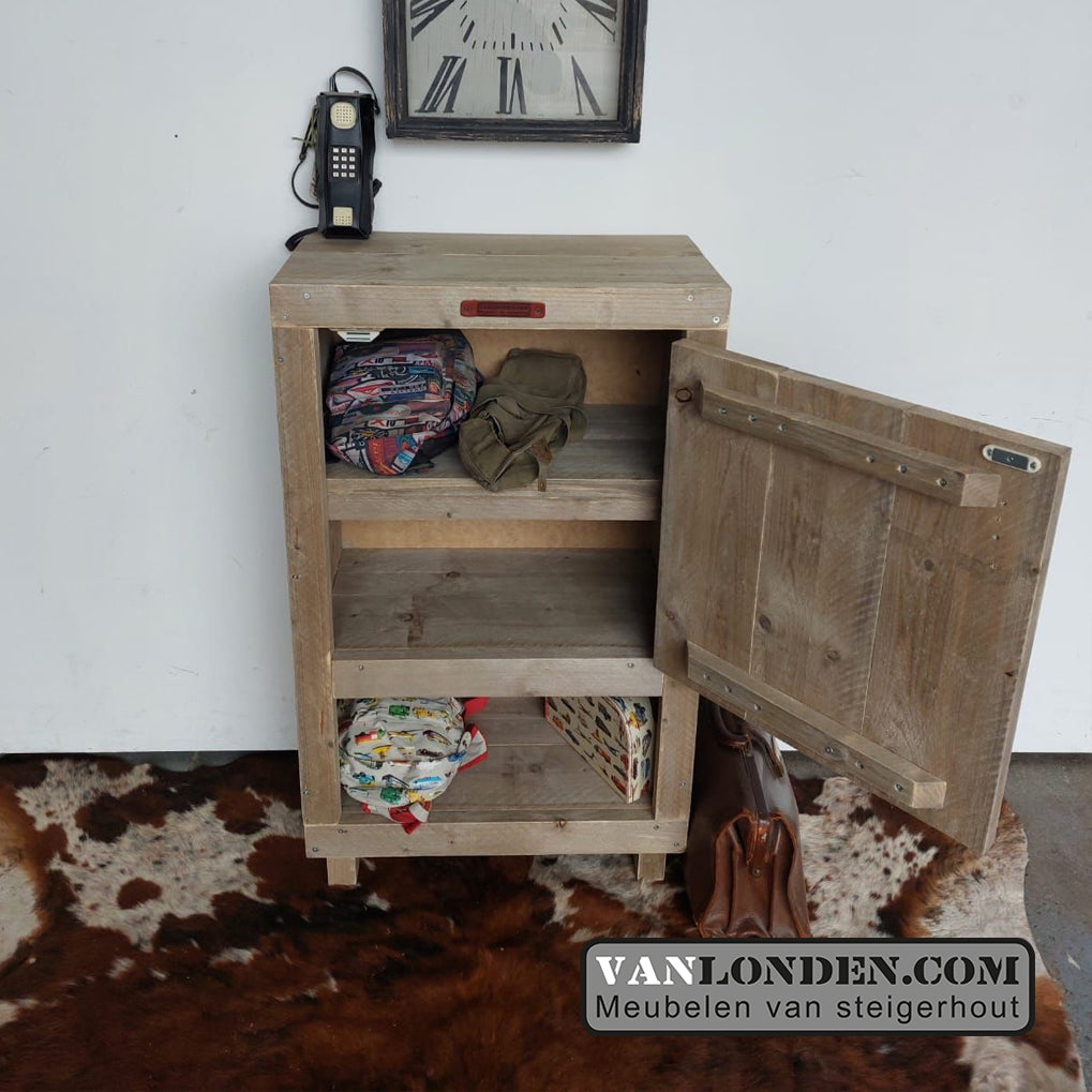 Steigerhouten kastje Melin