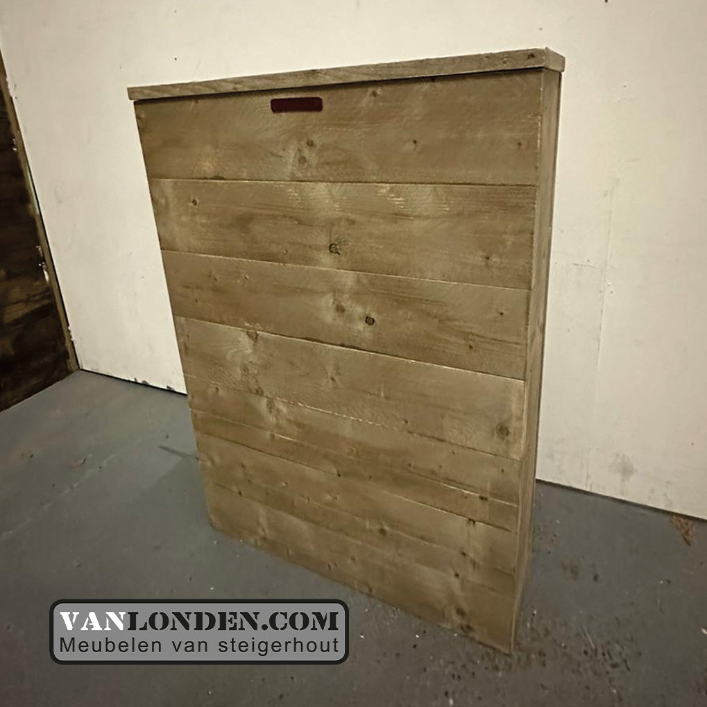 Steigerhouten plantenbak / roomdivider Wikke