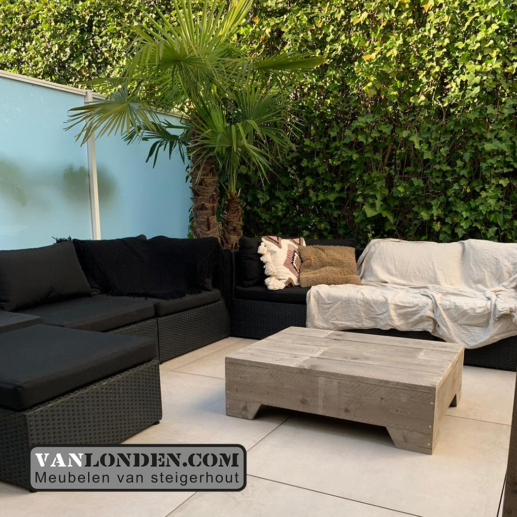 Steigerhouten salontafel Paco