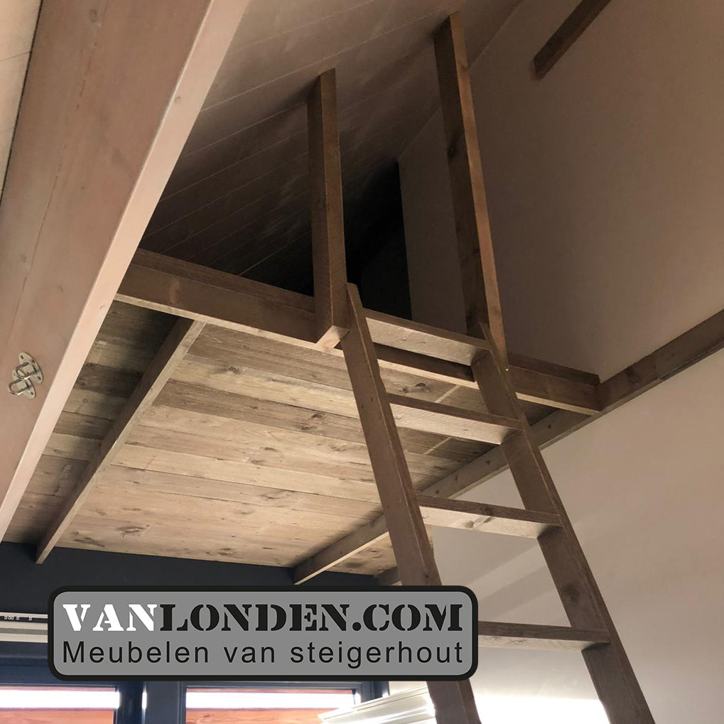 Steigerhouten slaap vide Carlijn