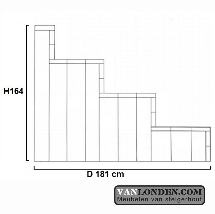Steigerhouten tribune Elja