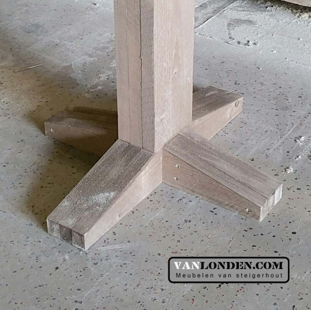 Steigerhouten bistro tafeltje Charlotte