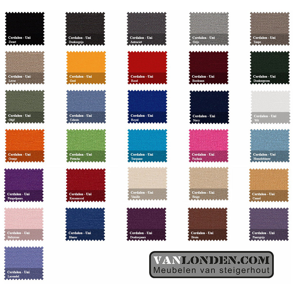 Stofkleuren tuinkussens Vanlonden