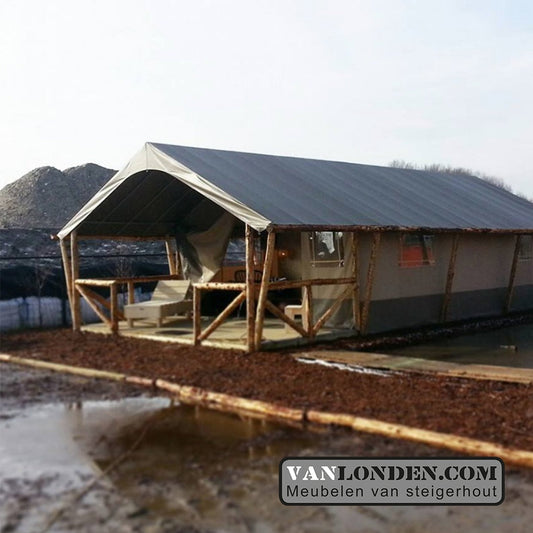 Safaritent inrichting