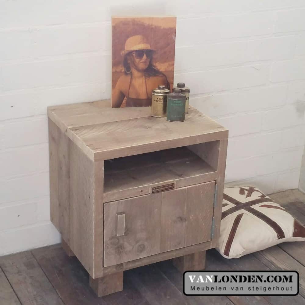 Steigerhouten nachtkastjes online bestellen