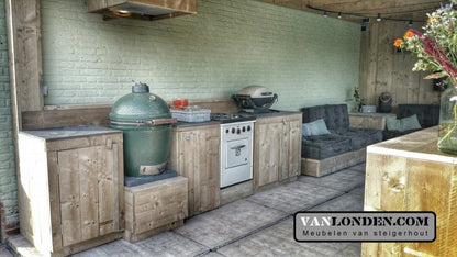 Overkapping Steigerhout