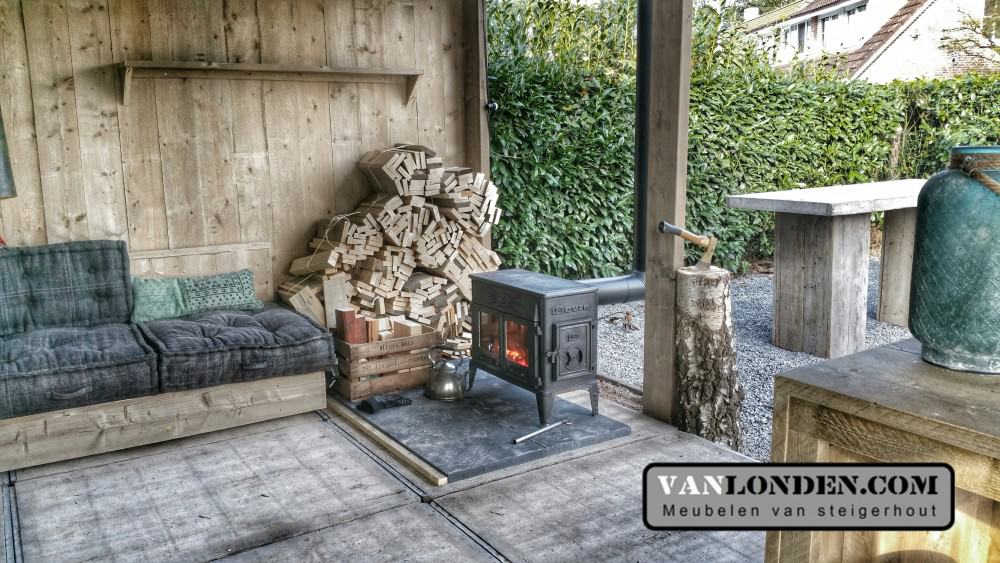 Overkapping Steigerhout