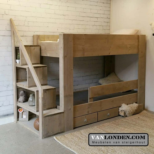 Steigerhouten hoogslaper Guusje