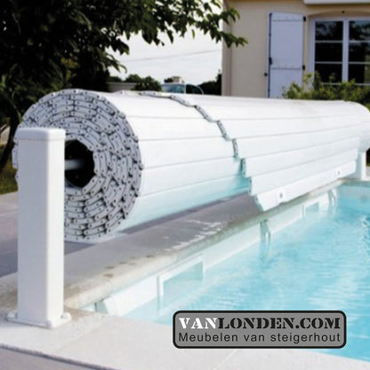 Douglas omkasting voor zwembad Rollo