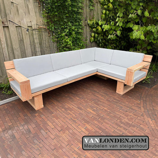 Hoekbank Raymond van Douglas balken