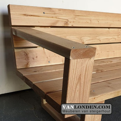 Hoekbank Rolf van Douglas balken