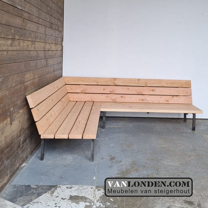 Hoekbank Rolf van Douglas balken