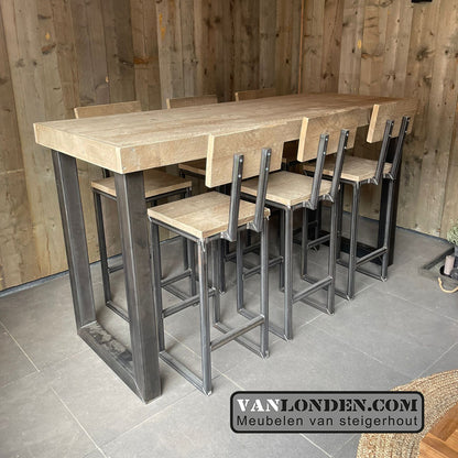 Industriële tafel Kjeld