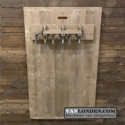 Kapstok van steigerhout Wieneke