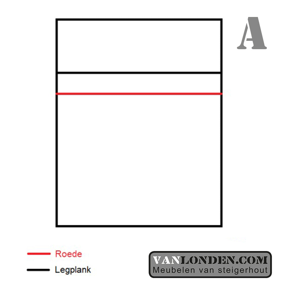 Steigerhouten hoogslaper Youri
