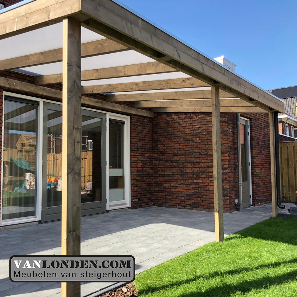 Overkapping Steigerhout Duke