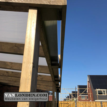 Overkapping Steigerhout Duke