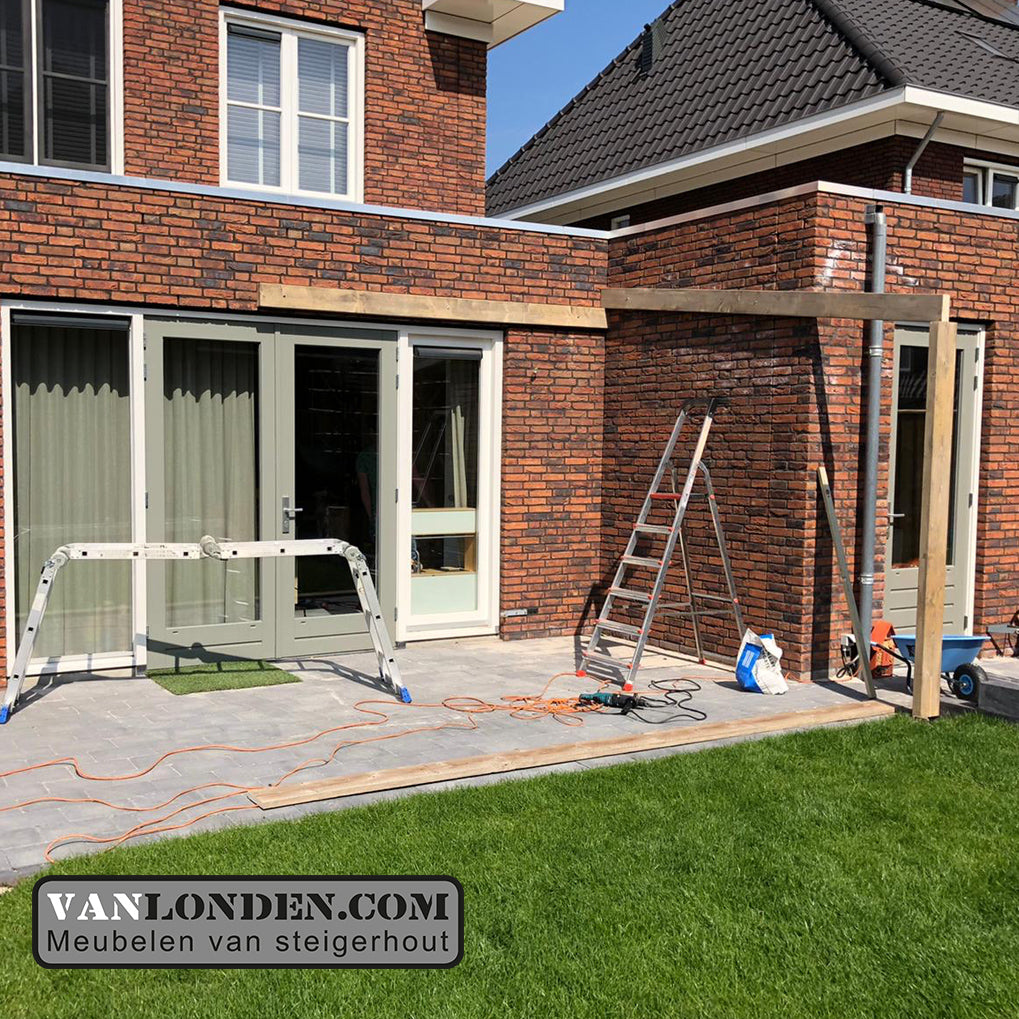 Overkapping Steigerhout Duke