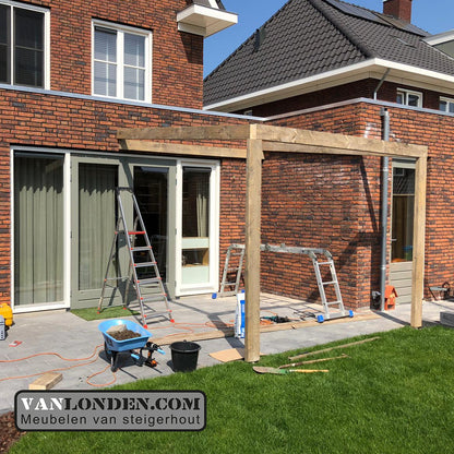 Overkapping Steigerhout Duke