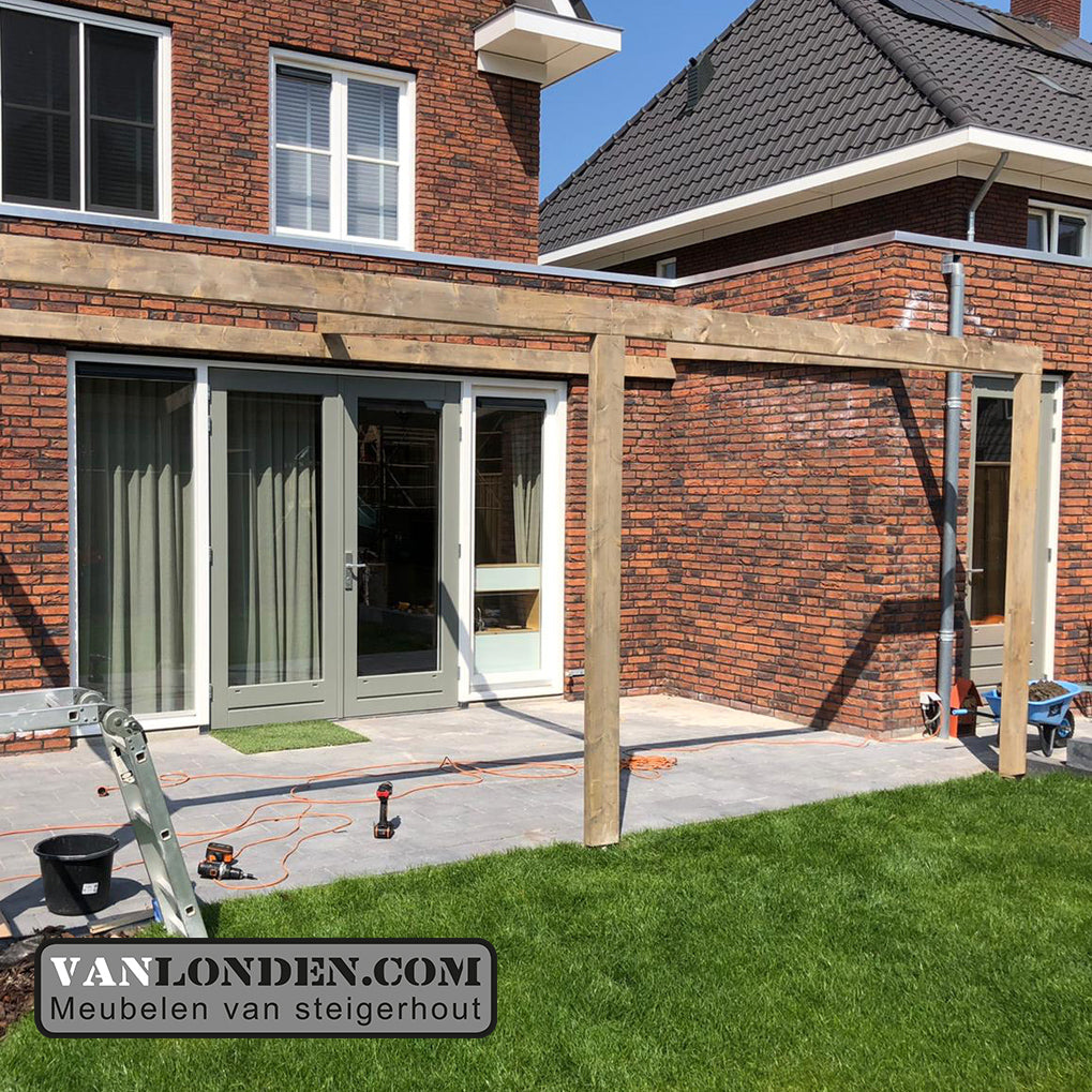 Overkapping Steigerhout Duke