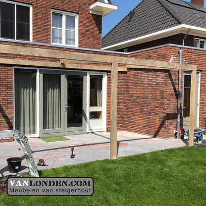 Overkapping Steigerhout Duke