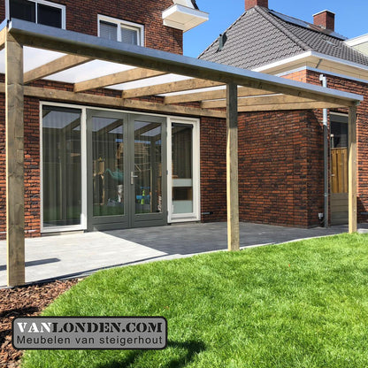 Overkapping Steigerhout Duke