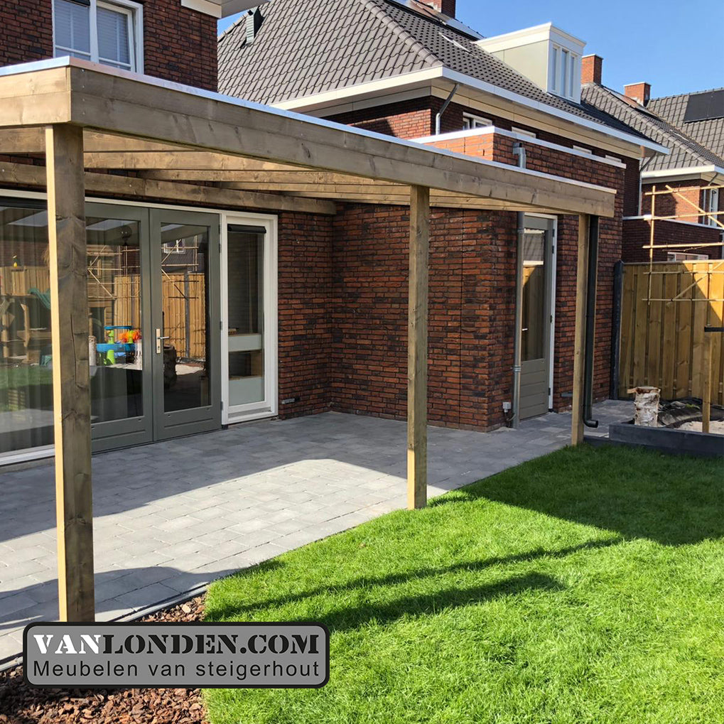 Overkapping Steigerhout Duke