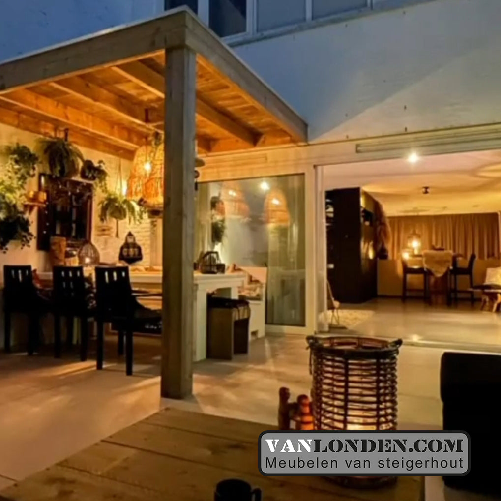 Overkapping Steigerhout Noud