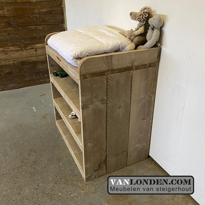 Steigerhouten commode Zoë