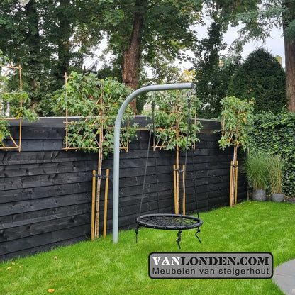 Schuur van zwart Zweeds Rabat