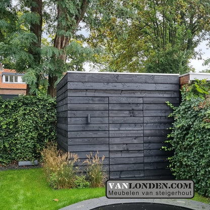 Schuur van zwart Zweeds Rabat