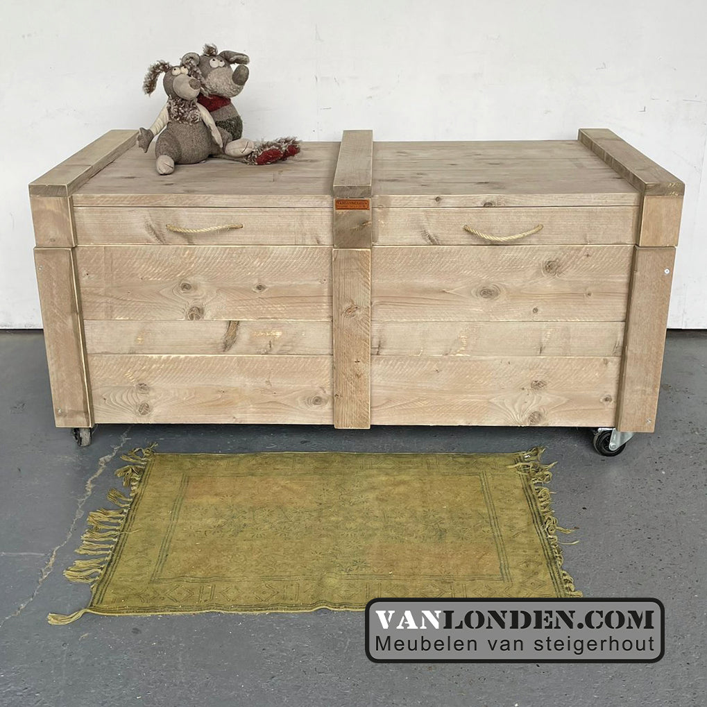 Speelgoedkist met wieltjes Femmie