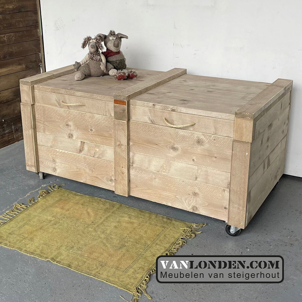 Speelgoedkist met wieltjes Femmie