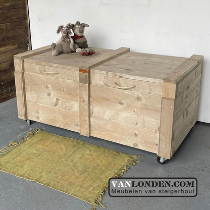 Speelgoedkist met wieltjes Femmie