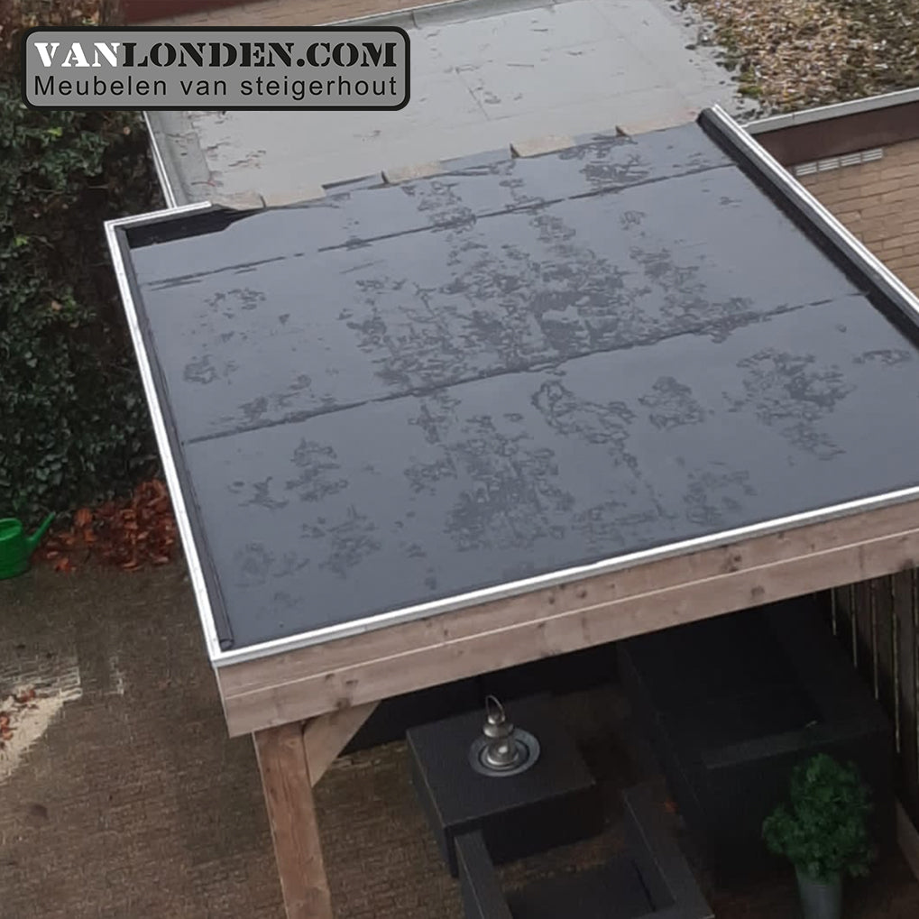 Steigerhout overkapping Adam