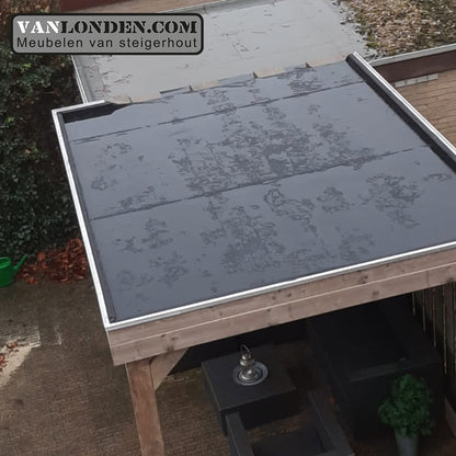 Steigerhout overkapping Adam