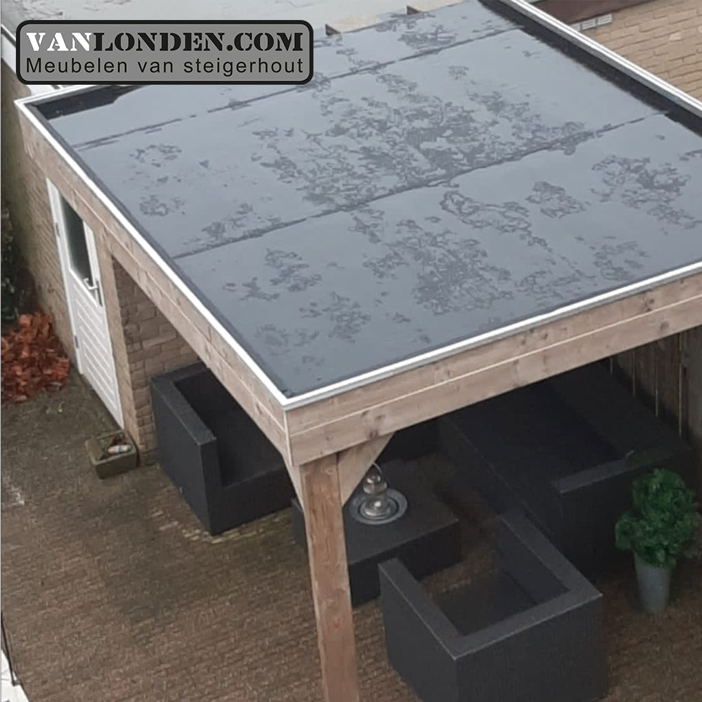 Steigerhout overkapping Adam