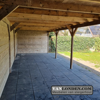 Steigerhout overkapping Manuel