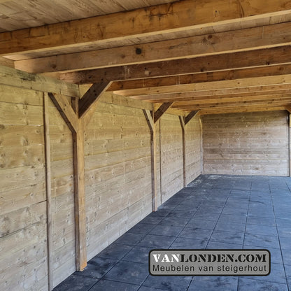 Steigerhout overkapping Manuel